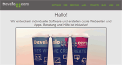 Desktop Screenshot of developpeers.com