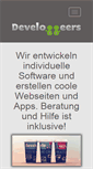 Mobile Screenshot of developpeers.com
